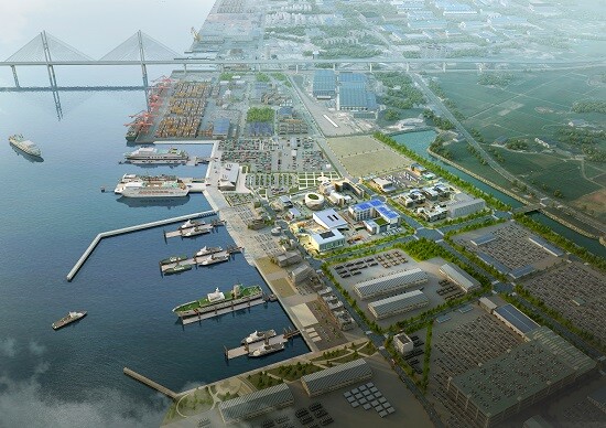 평택·당진항 2-3단계 1종 항만배후단지 조감도. 사진=경기평택항만공사 제공