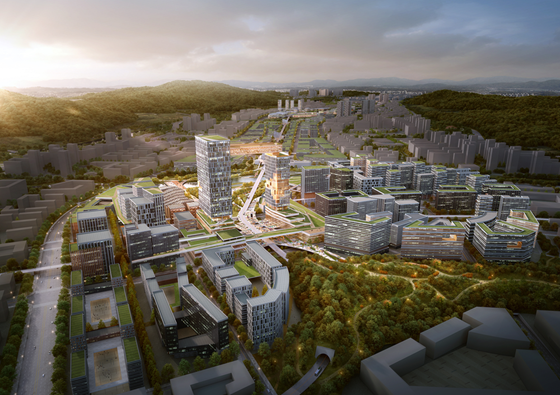 수도권 최대 규모인 남양주 왕숙 도시첨단산업단지 조감도. 사진=남양주시 제공