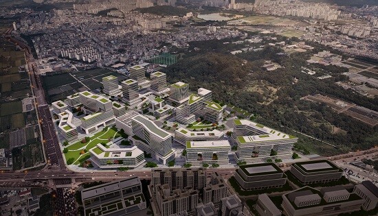 탑동 이노베이션밸리 조감도. 사진=수원특례시 제공