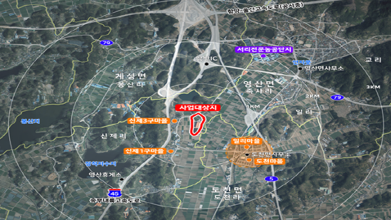 창녕금오중공업일반산업단지 위치도. 사진=경남도 제공