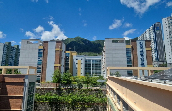 신정고 현재 모습. 사진=부산교육청 제공