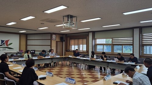 11일 개최된 부발 변전소 증설 지중화 추진 비상대책 회의. 사진= 유인선 기자