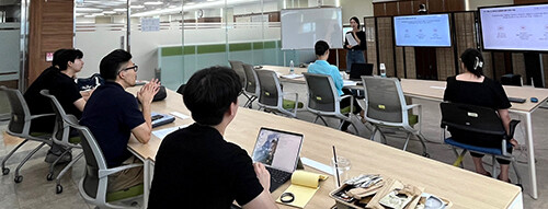 대구대 학생 창업유망팀 실전 피칭 시뮬레이션. 사진=대구대 제공