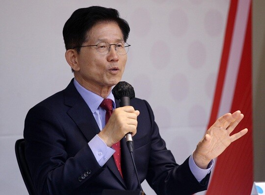 김문수 국민의힘 당대표 후보. 사진=박은숙 기자