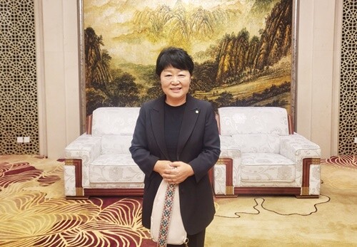 ‘지역과 함께하는 통합 돌봄’을 강조한 박주옥 양평군새마을군부녀회장. 사진=국민건강보험공단 양평지사 제공