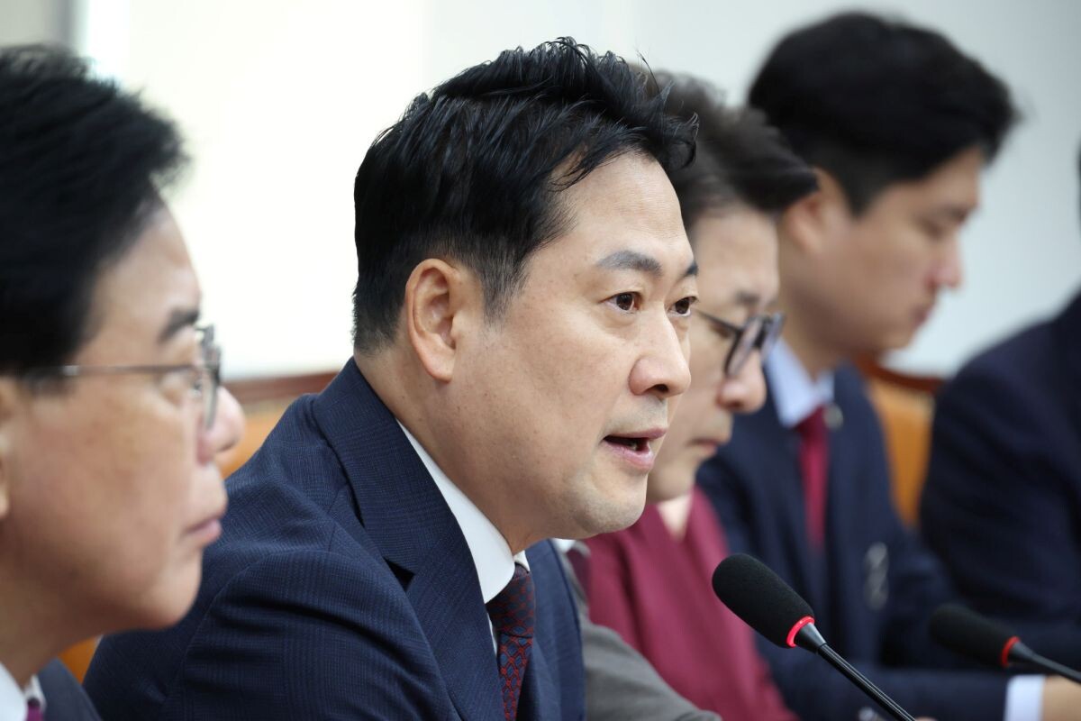 장동혁 국민의힘 대표. 사진=박은숙 기자