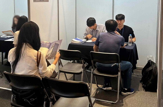 ‘2025 희망 UP 취업박람회’ 참가 장면. 사진=코레일유통 제공