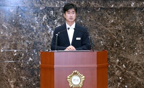 이천시의회 서학원의원'이천과학고' 관련 5분 자유발언 . 사진= 이천시의회 제공
