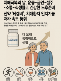 온병원 “신약 ‘레켐비’, 치매환자 인지기능 저하 속도 늦춰”