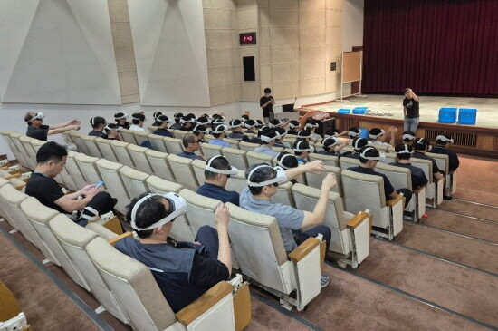 교육 실시 장면. 사진=렛츠런파크 부산경남 제공