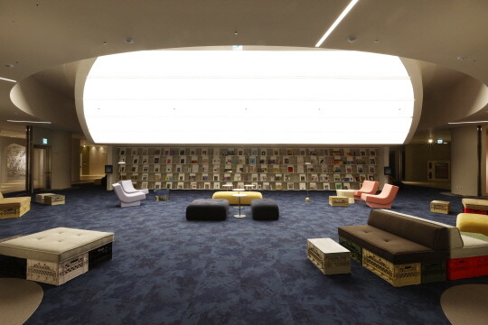 경기도서관 지하 1층. 사진=경기도 제공