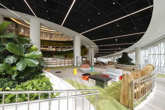 경기도서관 경기책길. 사진=경기도 제공