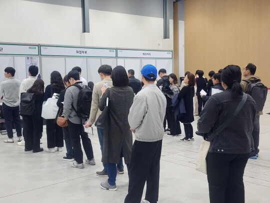 박람회 현장. 사진=경기도일자리재단