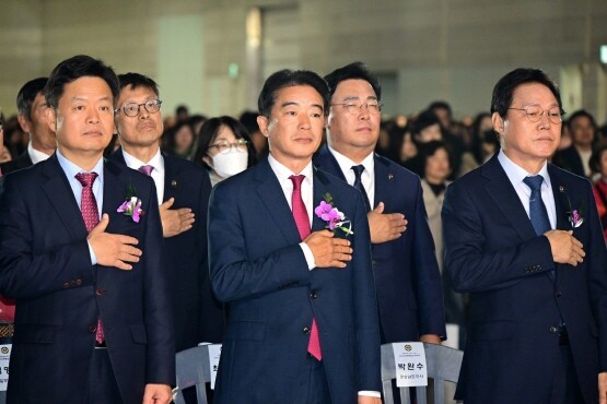 2025년 민족통일 전국대회 참석 장면. 사진=경남도의회 제공