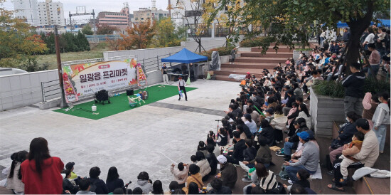 ‘2025년 일광읍 프리마켓’ 진행 장면. 사진=기장군 제공