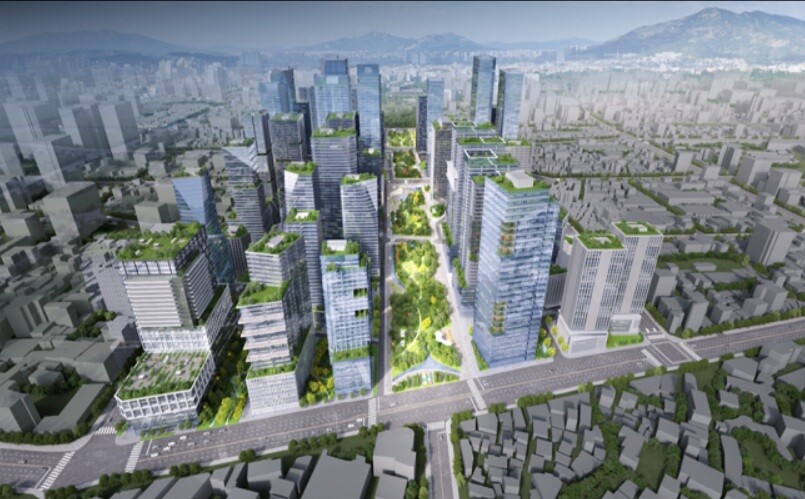 세운재정비촉진지구 조감도. 사진=서울시 제공