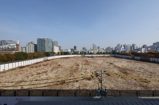 11월 7일 촬영한 세운 4구역. 사진=임준선 기자