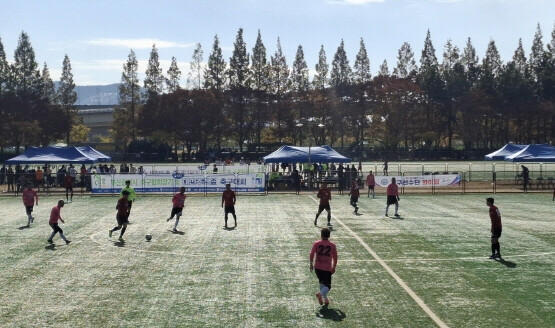 제44회 대선주조배 축구대회 장면. 사진=대선주조 제공