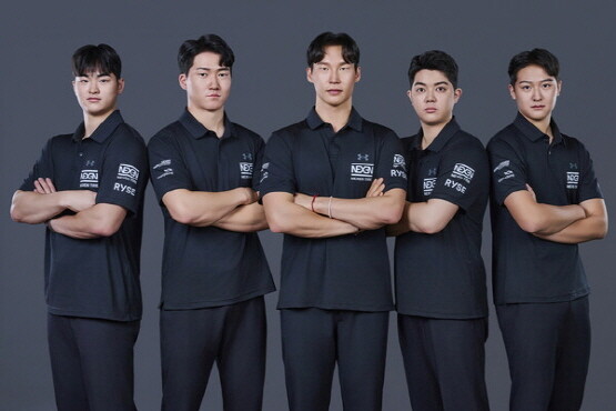 넥센타이어가 후원하고 있는 ‘넥센 윈가드 스노보드팀’. 사진=넥센타이어 제공