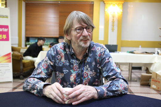 15회 이상 방한했다는 롭 반 자이스트. 1980년대부터 유럽 바둑을 이끌어온 아마추어 강자다. 사진=대한바둑협회 제공