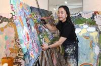 [한국미술응원프로젝트 시즌11] 노이서-희망 가득 현대판 민화