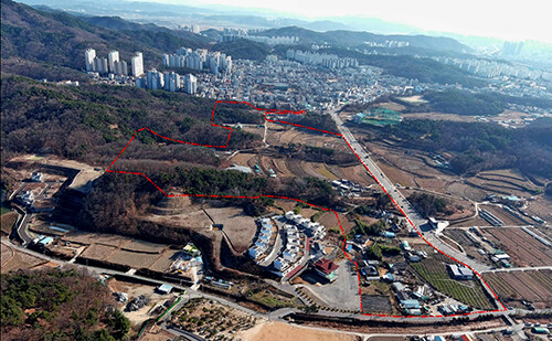 사업대상지 전경. 사진=구미시 제공