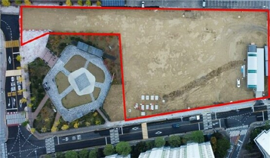 ‘수민지구 우수저류시설 설치사업’ 대상지. 사진=부산시 제공