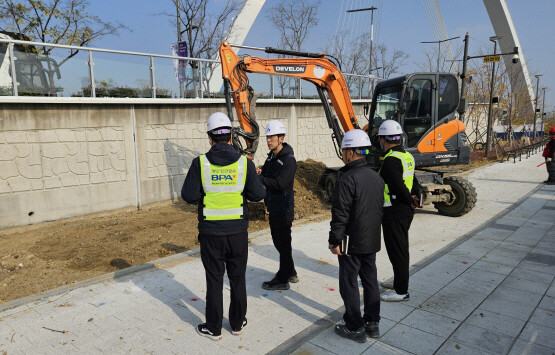 특별 안전점검 실시 모습. 사진=BPA 제공