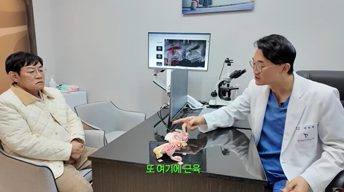 이경규를 진료한 비뇨기과 전문의는 전립선비대증을 이겨내기 위한 방법으로 운동과 식이요법을 강조했다. 사진=유튜브 채널 ‘갓경규’ 영상 캡처