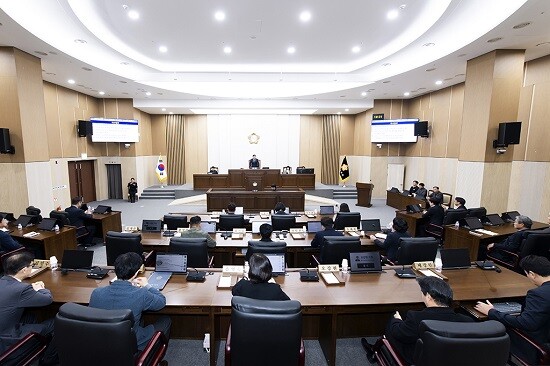 김포시의회가 제264회 임시회 제2차 본회의를 열고 있다. 사진=김포시의회 제공