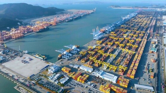 부산항 신항 전경. 사진=BPA 제공