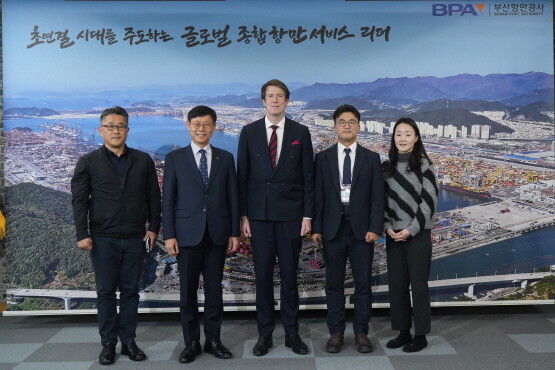 북극경제이사회 사무총장 내방 모습. 사진=BPA 제공