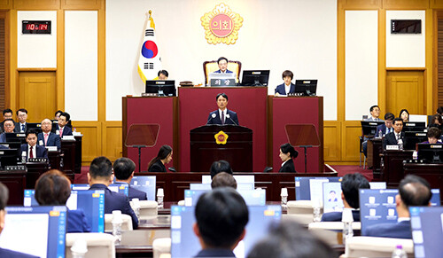 제316회 임시회 제1차 본회의. 사진=대구시의회 제공