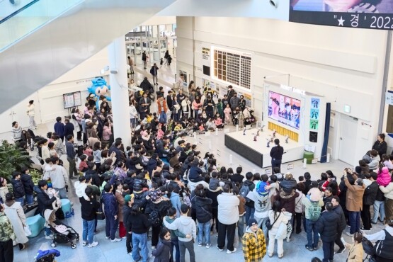2024 겨울방학 시즌 로봇댄스 관람 모습. 사진=국립부산과학관 제공