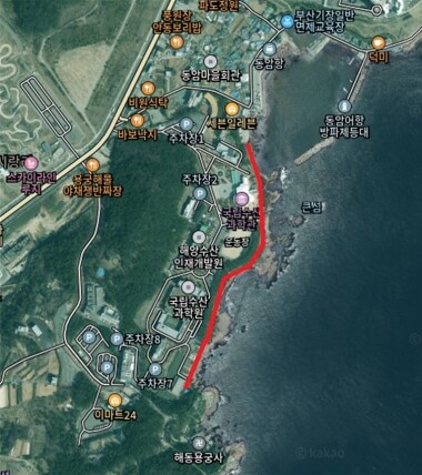 통제구간 안내도. 사진=기장군 제공
