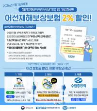 KOMSA, MTIS 앱 가입하면 어선재해보상보험료 2% 할인