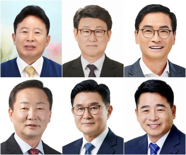 좌측 상단부터 시계방향으로 서태원, 추선엽, 박범서, 송기욱, 김경호, 최정용. 사진=최남일 기자