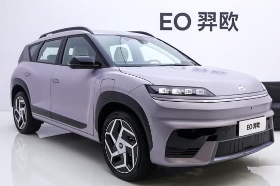 현대자동차 중국 전략형 전기SUV 일렉시오. 사진=넥센타이어 제공