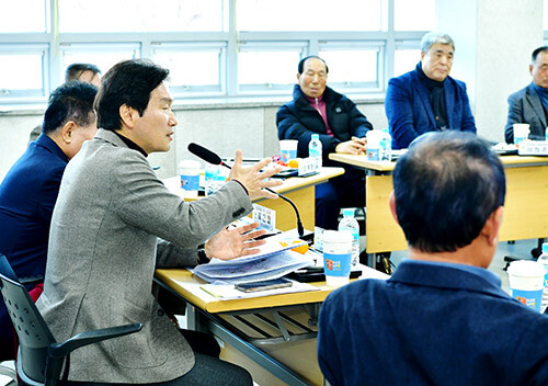 조현일 시장이 15개 읍면동 순회하며 시민 의견 청취한다. 사진=경산시 제공