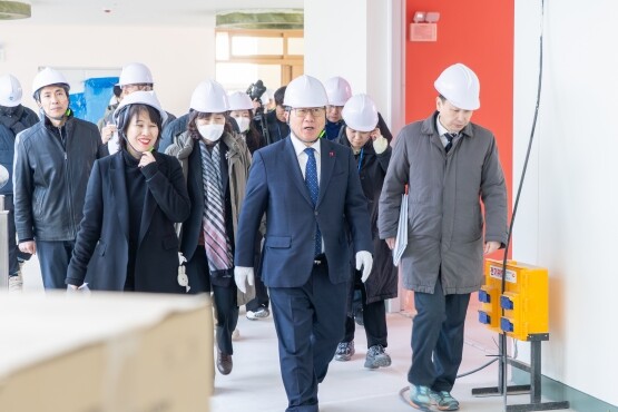 현장 점검 모습. 사진=부산교육청 제공