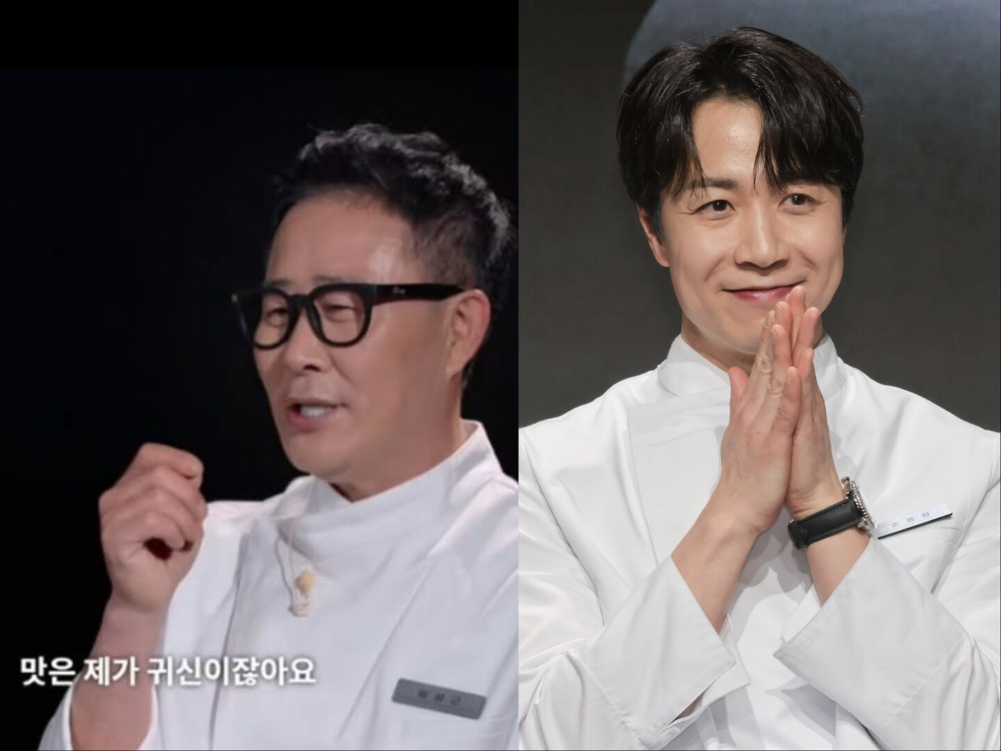 1월 9일 펀덱스 기준 비드라마 부문 인물 화제성 각각 1·2위를 차지하고 있는 임성근·손종원 셰프의 경우 ‘흑백요리사2’ 출연 수혜를 톡톡히 누리고 있다.  사진=임성근·손종원 인스타그램 갈무리