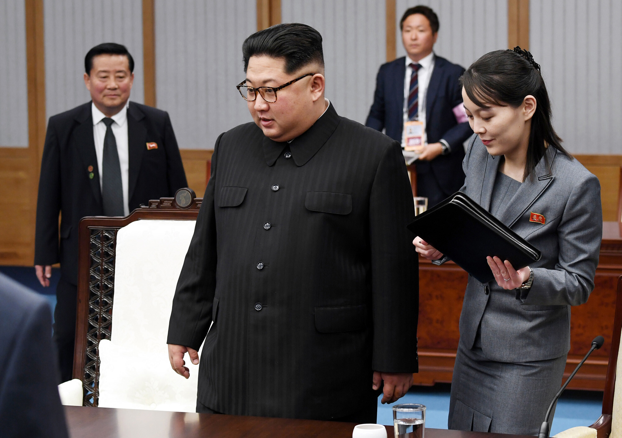 김정은과 김여정. 사진=사진공동취재단