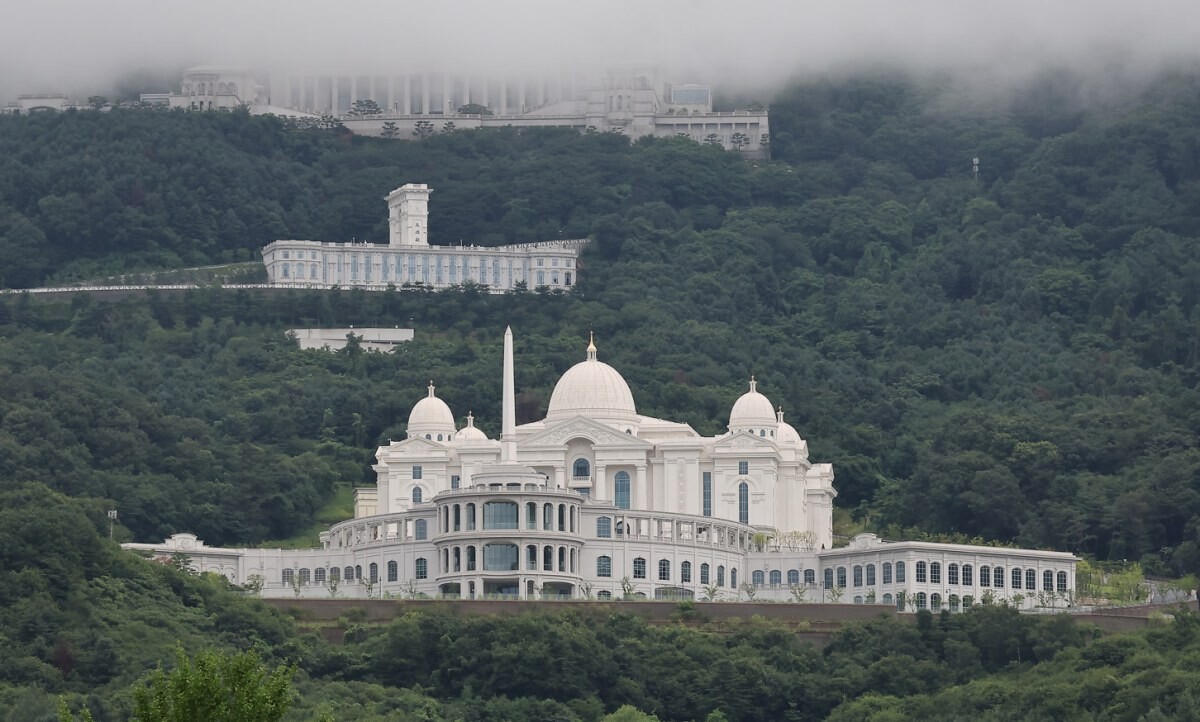 경기 가평군 통일교 시설. 사진=임준선 기자