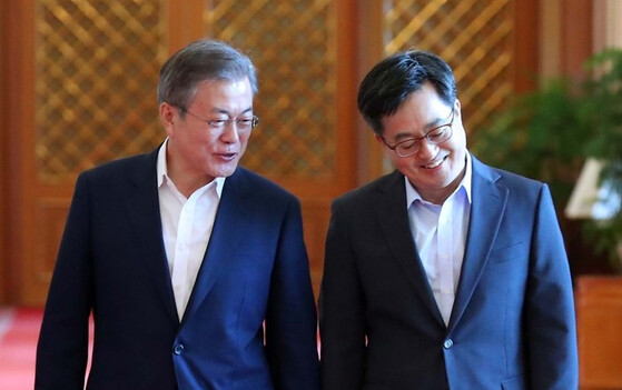문재인 대통령과 김동연 경제부총리. 사진=김동연 SNS