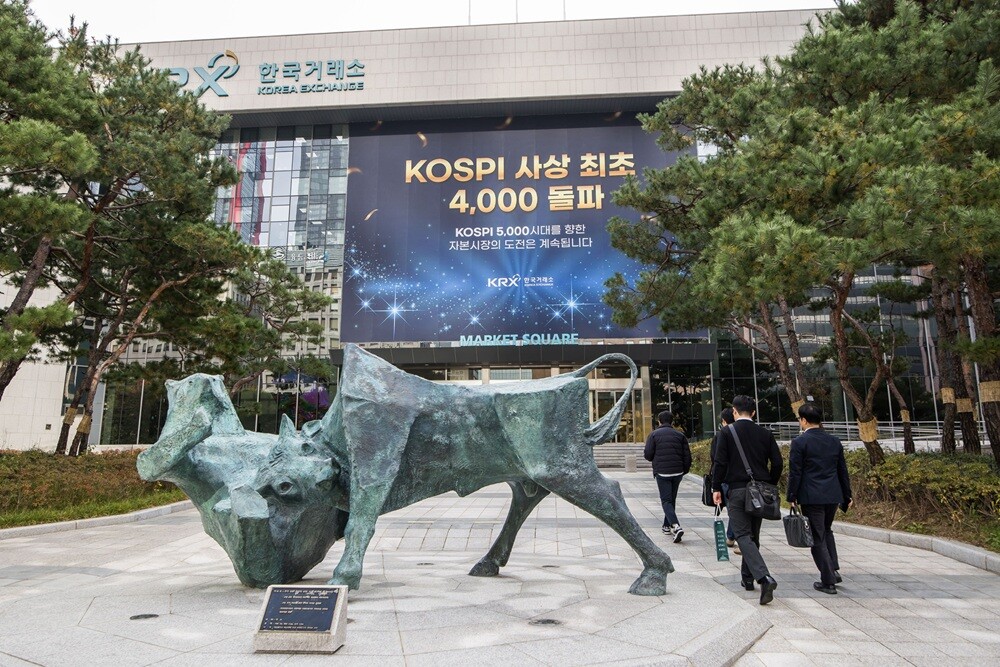 서울 영등포구 여의도 한국거래소 전경. 사진=최준필 기자