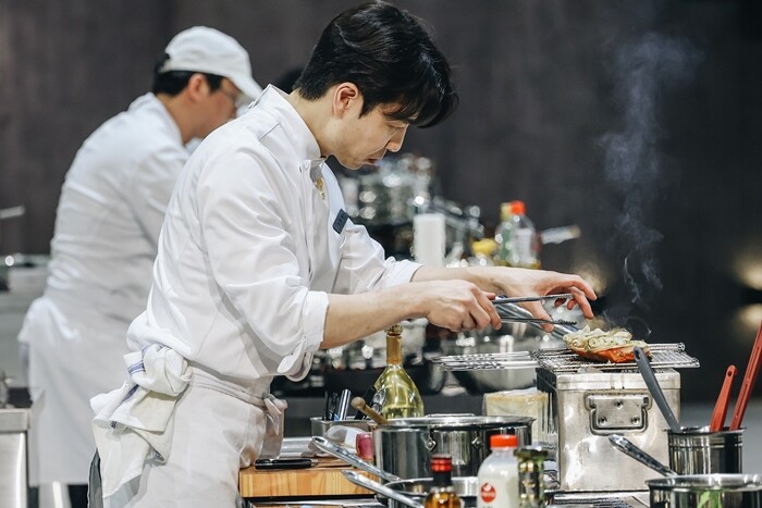 화제를 양산한 셰프도 선재스님, 손종원(사진), 임성근, 최강록, 후덕죽 등 백수저 위주가 됐다. 사진=넷플릭스 제공