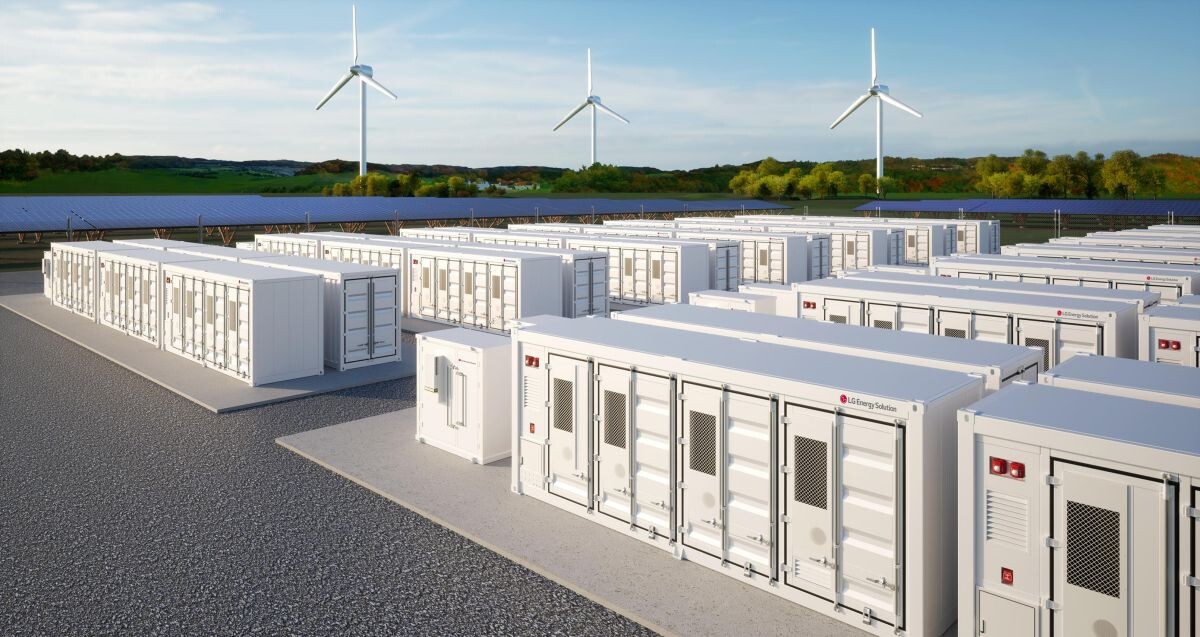 LG에너지솔루션 ESS(에너지 저장 장치). 사진=LG에너지솔루션 제공