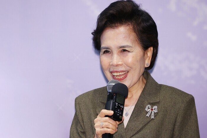 이미자는 “‘은퇴’라는 표현을 좋아하지 않는다”면서도 “이제 마지막이라고 확실히 말씀드릴 수 있을 때”라고 은퇴 의사를 밝혔다. 사진=연합뉴스