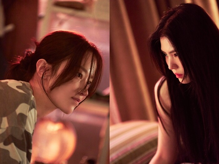 ‘프로젝트 Y’의 투톱 한소희와 전종서는 1994년생 동갑이다.  사진=영화 ‘프로젝트 Y’ 홍보 스틸컷