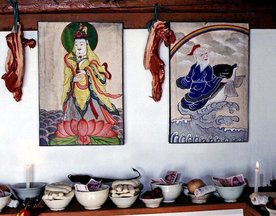 원당제가 치러지는 원당 안의 모습. 사진=국가유산청 제공